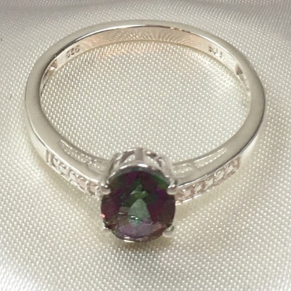 💜Genuine Mystic Topaz Ring💜 - Picture 4 of 8
